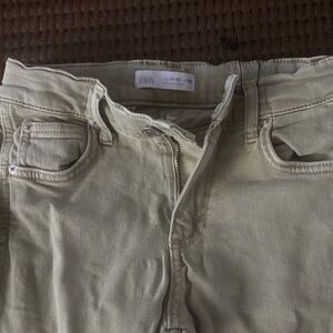 Zara Light Khaki Pants